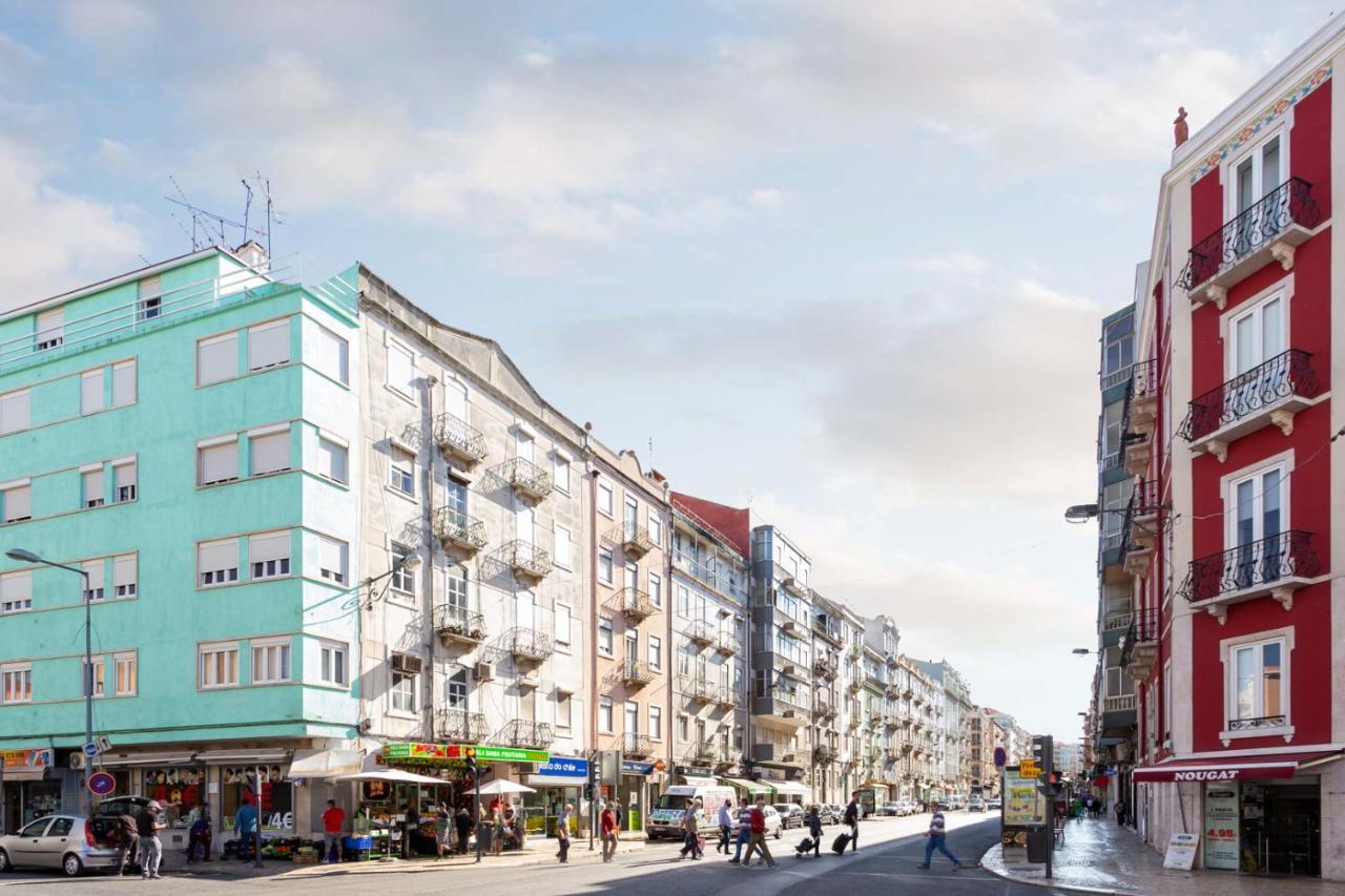 Stupendo- Two Rooms, Patio With Refreshing Pond-Center-Air Conditioning-Free Park Lisboa Eksteriør billede